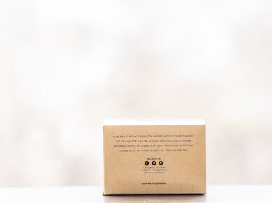 Vanilla Latte Beeswax Candle |8 oz