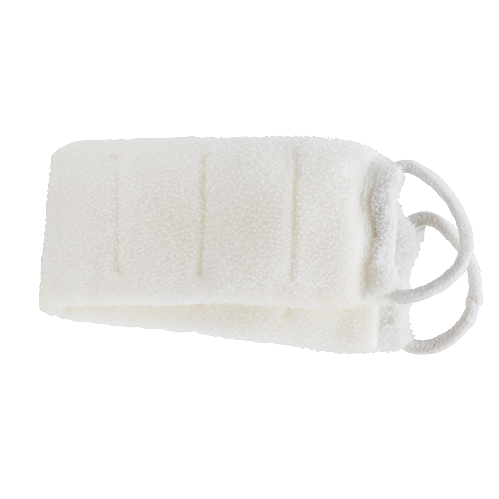 Éponge exfoliante pour le dos infusée au gel douche Herbe de plage