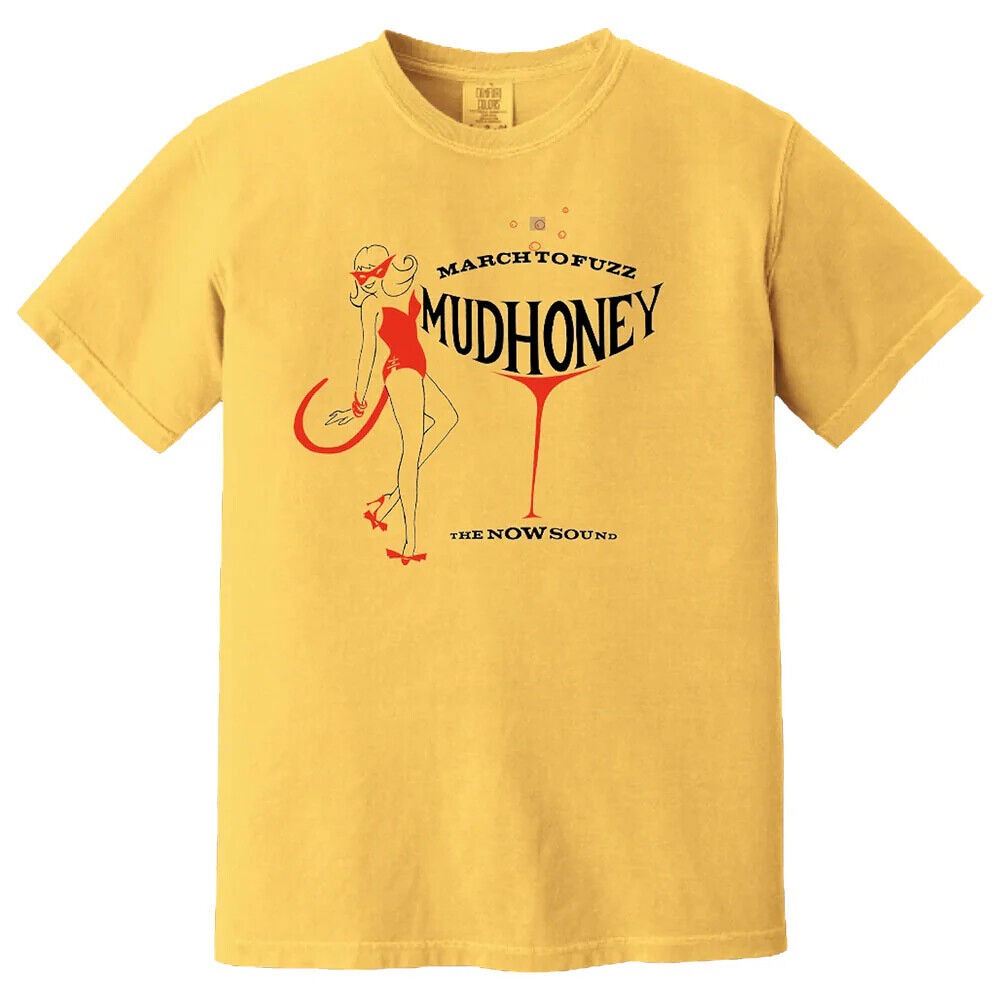 T-shirt homme Mudhoney Los Playboys - T-shirt de groupe Mudhoney double face