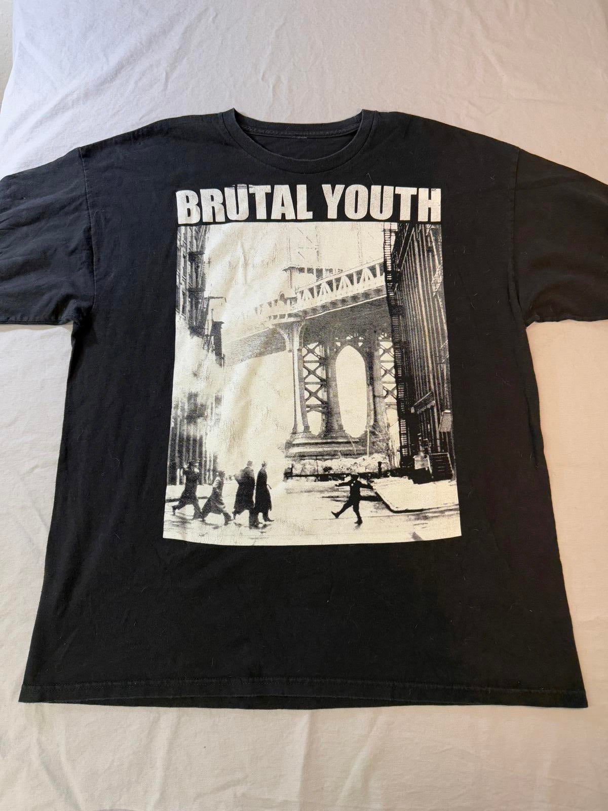 Brutal Youth Black Band T-Shirt