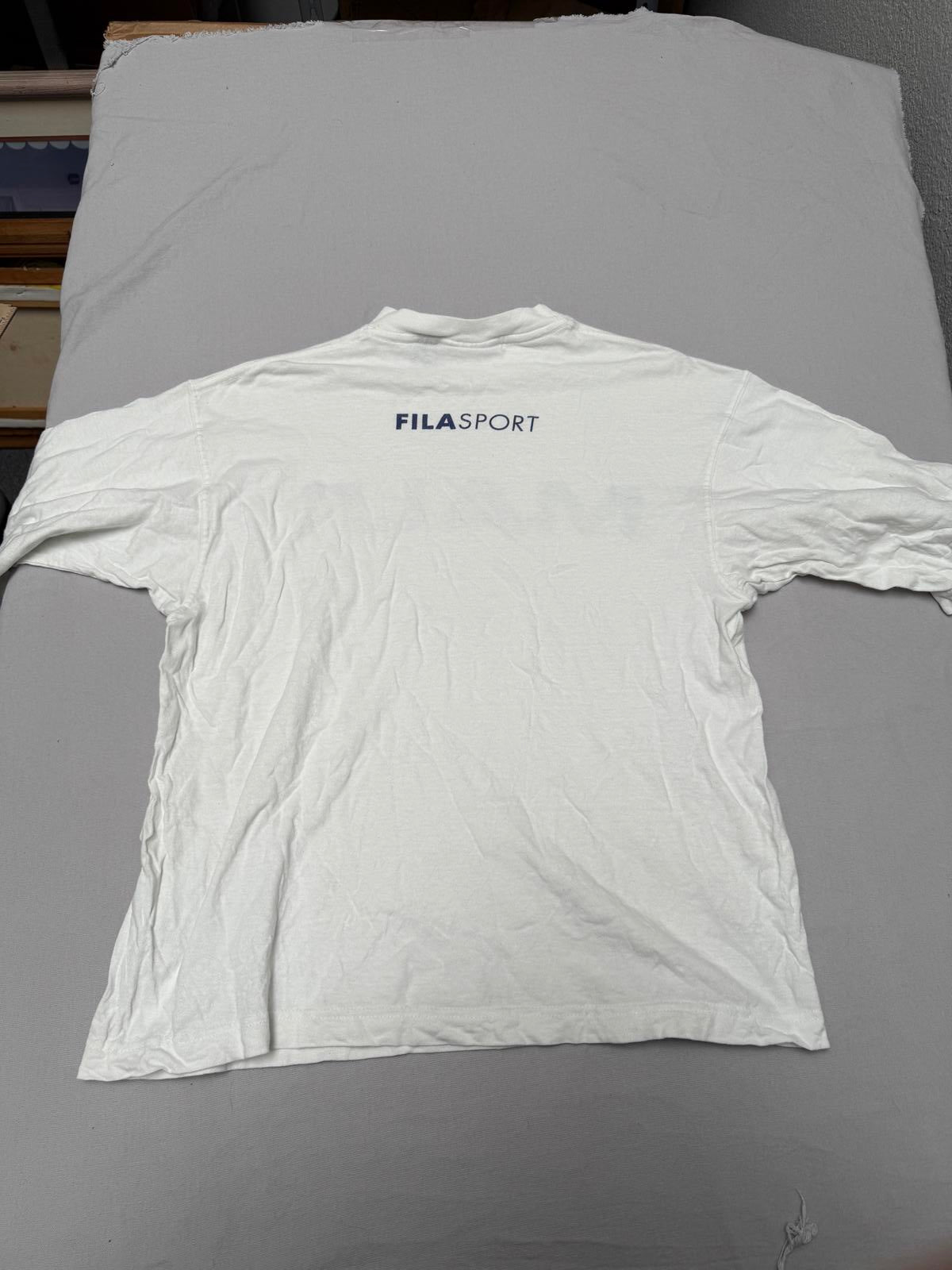T-shirt de surf vintage Maui Fila Sport fabriqué aux États-Unis - S