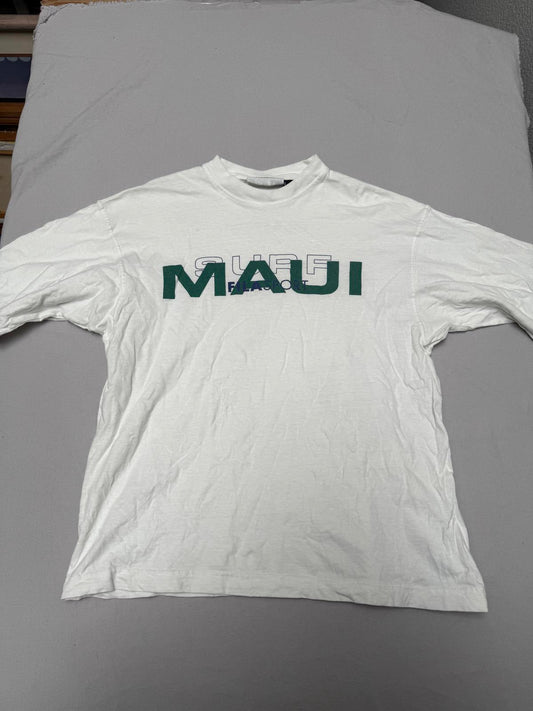 T-shirt de surf vintage Maui Fila Sport fabriqué aux États-Unis - S
