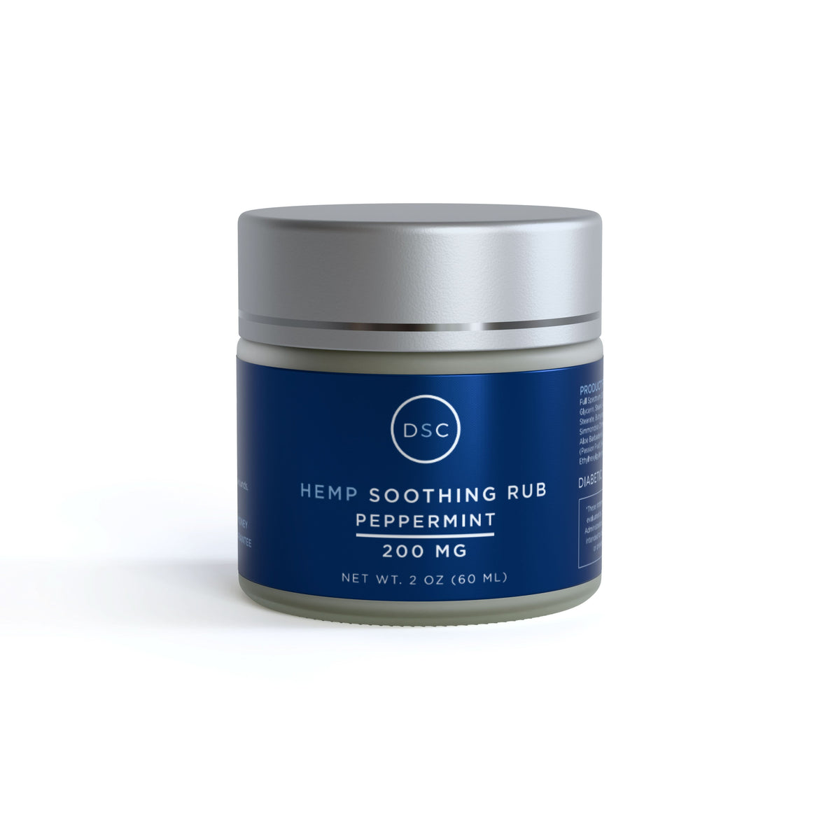 Crème rafraîchissante au chanvre et à la menthe poivrée pour les pieds et les jambes DSC