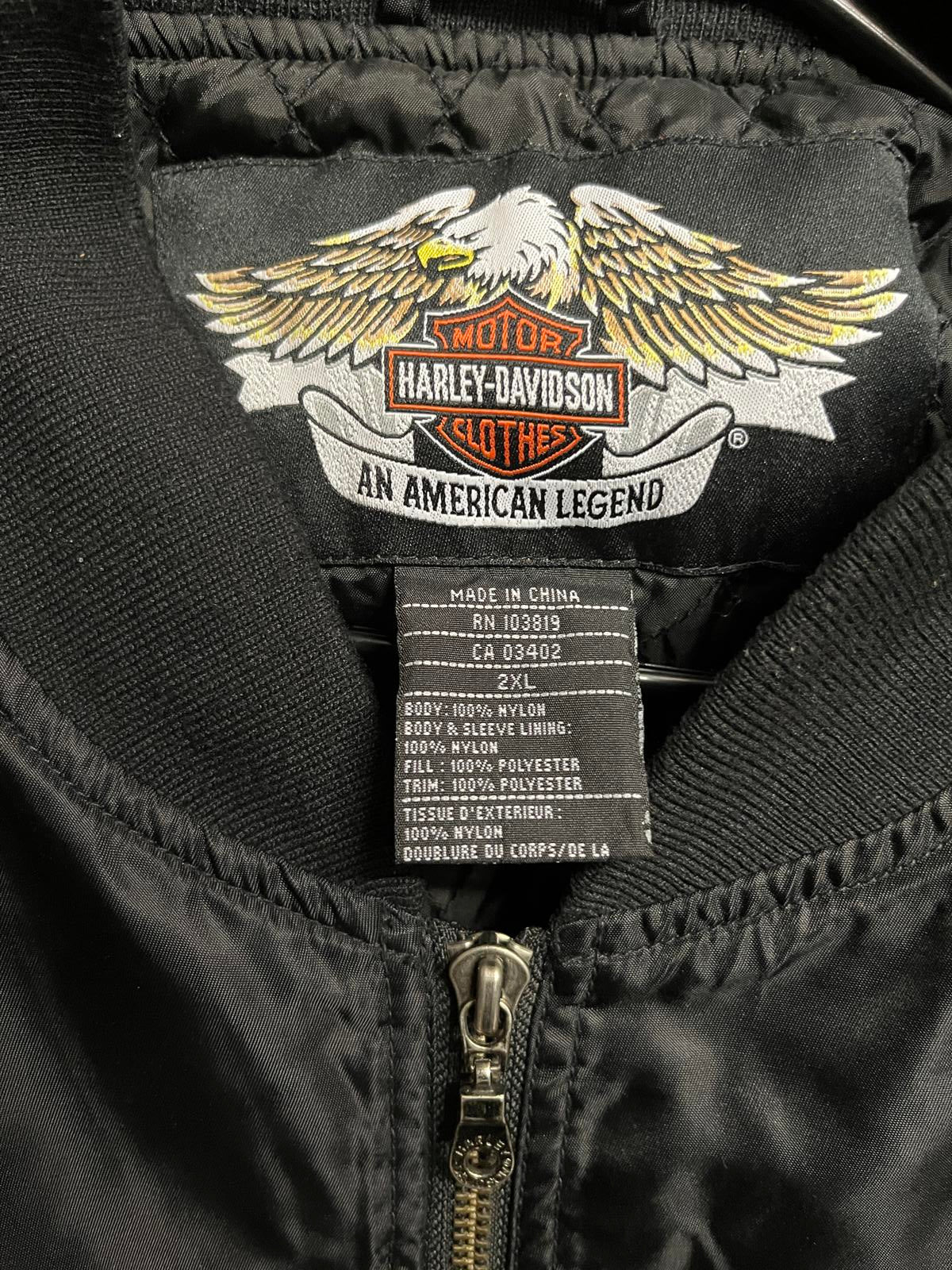 Sturgis Harley Davidson Jacket South Dakota Zip Up 2XL