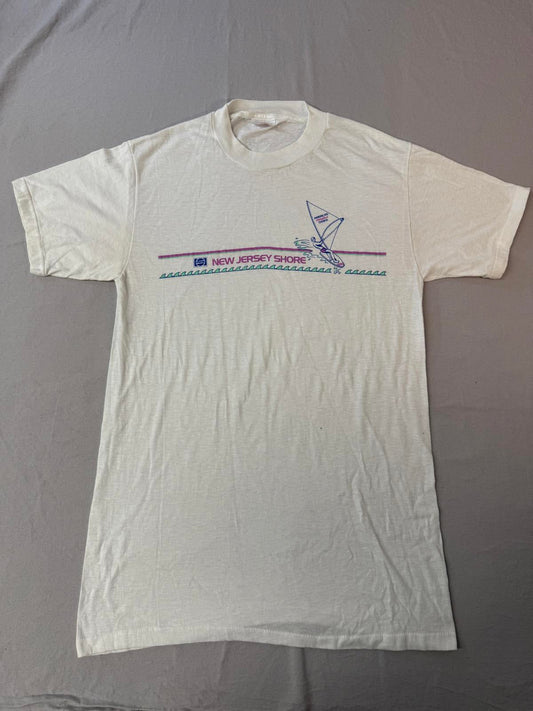 T-shirt vintage New Jersey Shore des années 80, Pepsi Kite Surfing - L