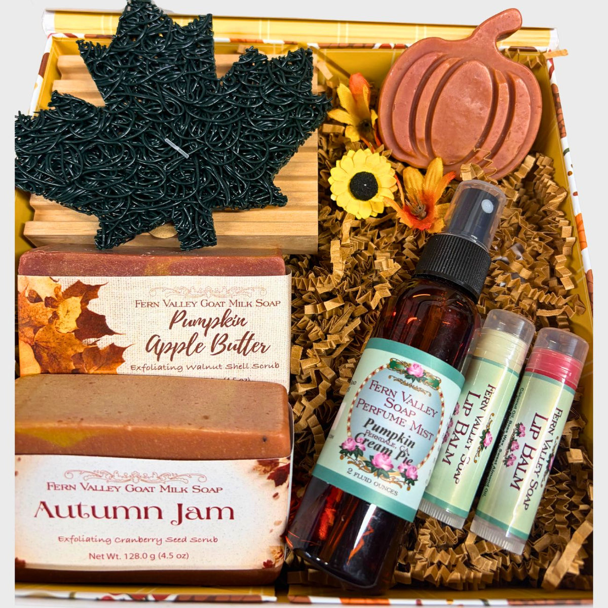 Handmade Goat Milk Soap & Perfume Set | Beyond Thankful Fall Gift Box