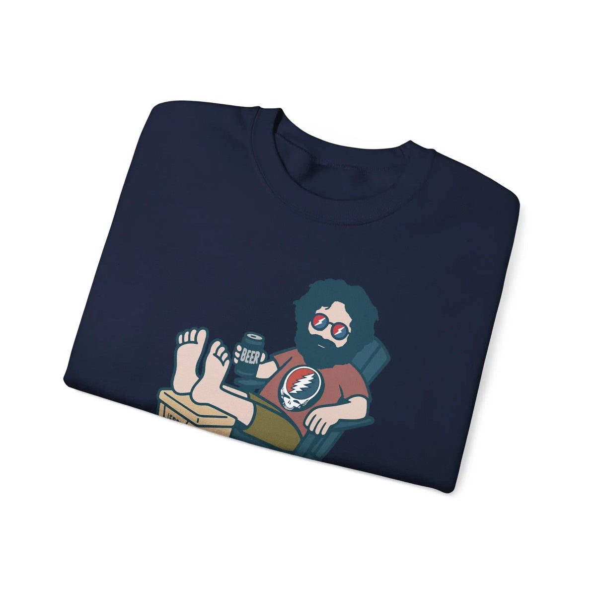 Stay Cool, Jerry Life is Dead Crewneck