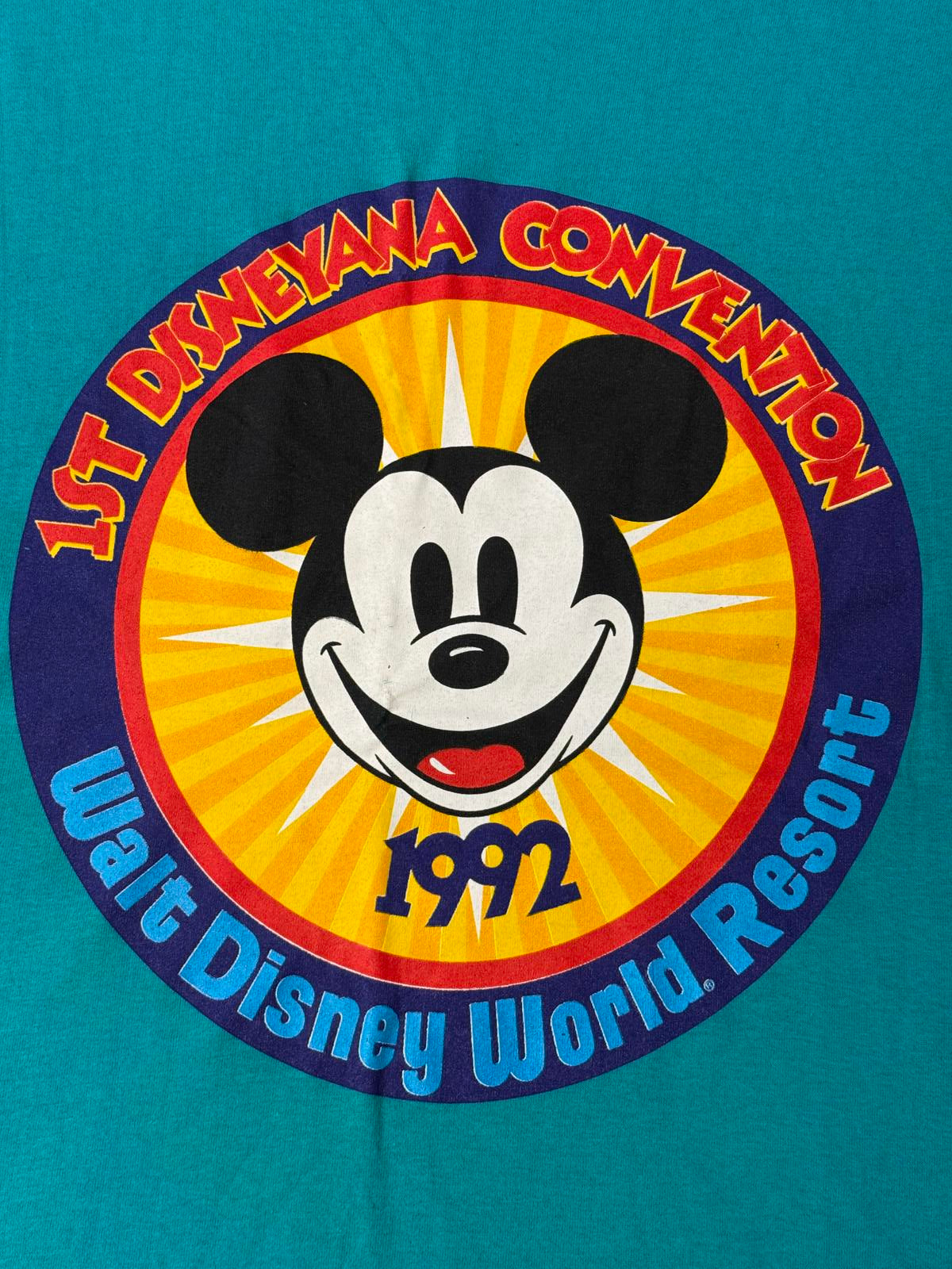 VTG Walt Disney World T-shirt 1st Disneyana Convention 1992