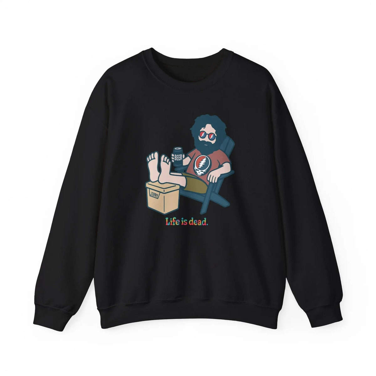 Stay Cool, Jerry Life is Dead Crewneck