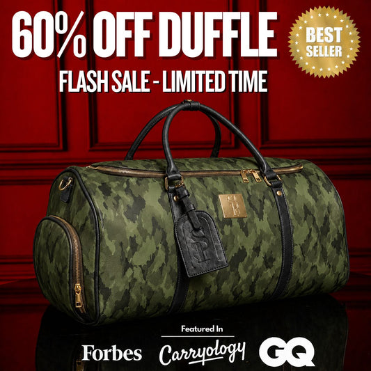 Sac de voyage Weekender Camouflage vert (VENTE FLASH)