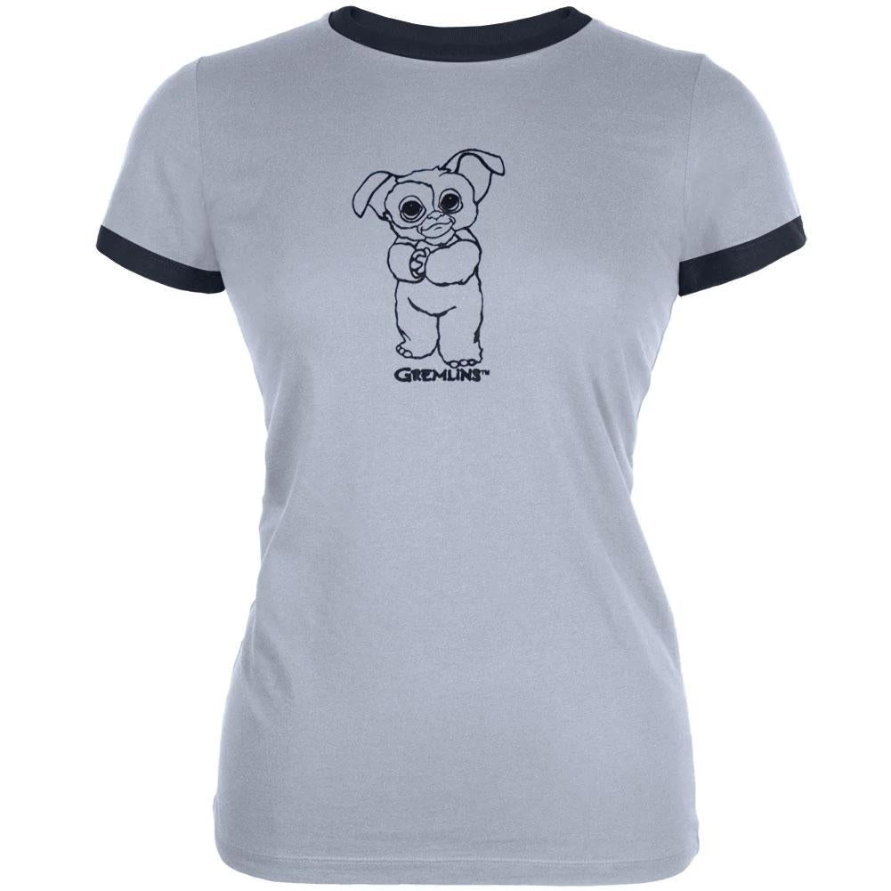 T-shirt vintage à bordures contrastantes Gizmo Gremlins - Junior XL