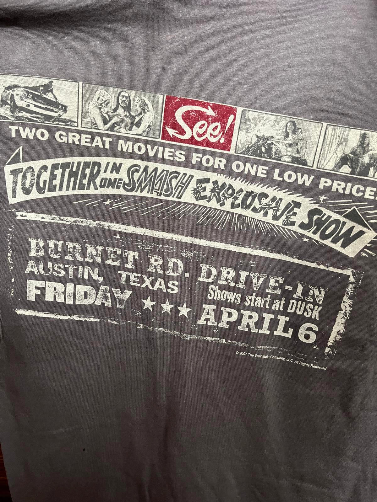 T-shirt de film Grindhouse Rodriguez Tarantino 2007 - M