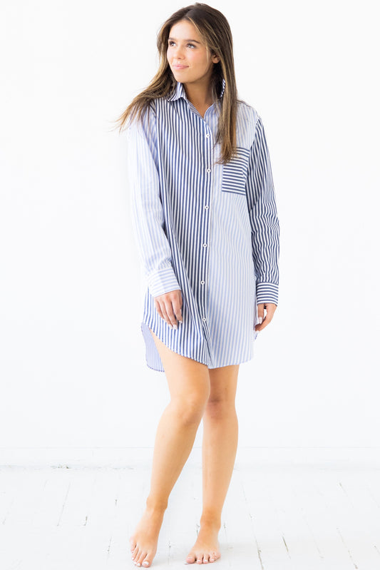 Chemise de vacances à rayures Amalfi