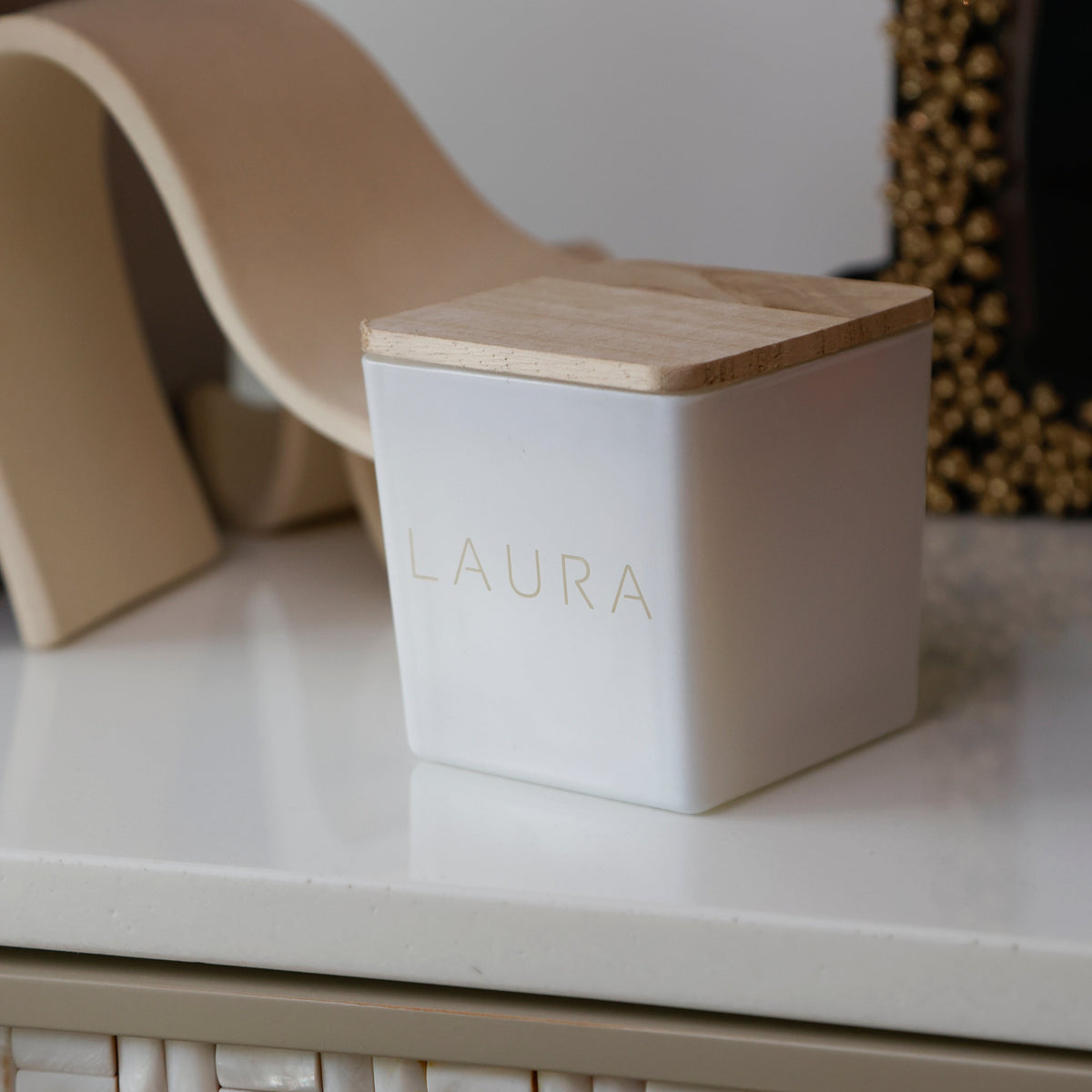 ENGRAVE YOUR NAME CANDLE