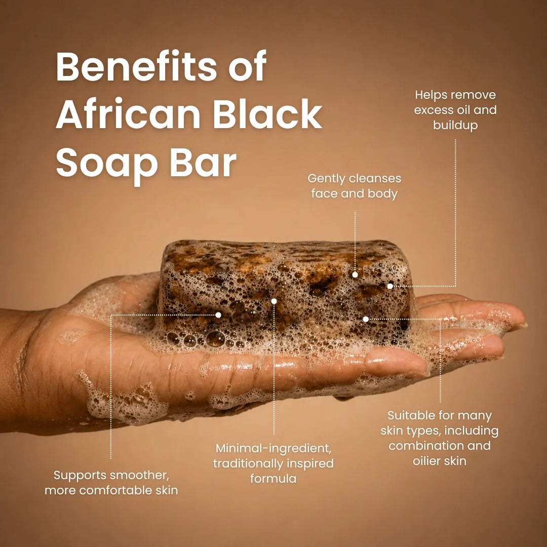 Savon Noir Africain en Barre