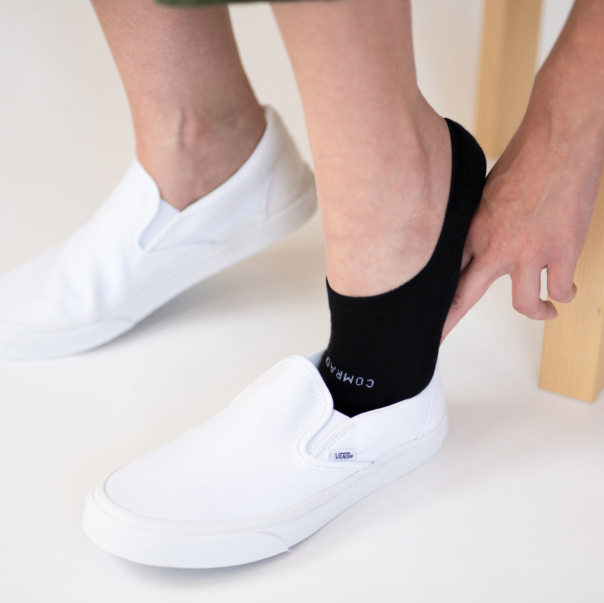 Chaussettes invisibles en coton peigné - lot de 3