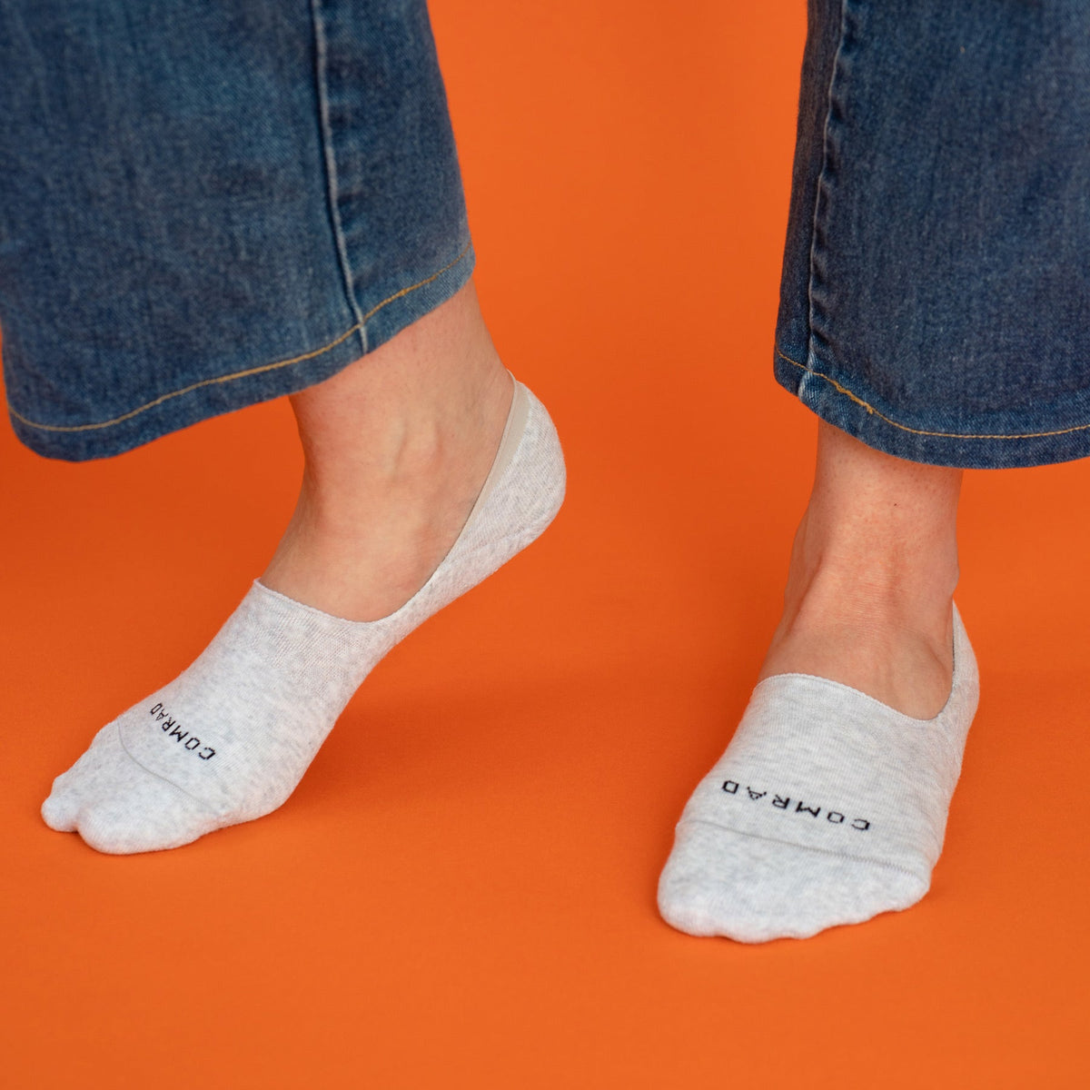 Chaussettes invisibles en coton peigné - lot de 3