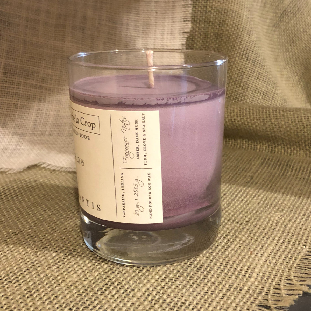 Atlantis Sea Salt & Dark Musk Soy Candle, 13.5 oz