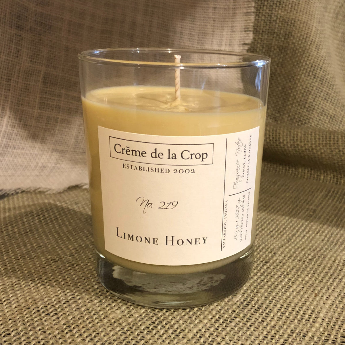 Limone Honey Soy Candle, 13.5 oz