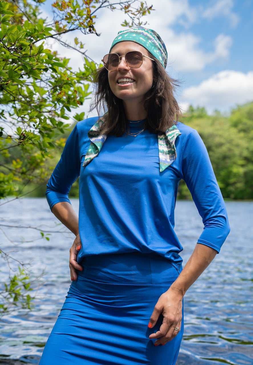 Capri Quarter Sleeve Quick-Dry Active Top