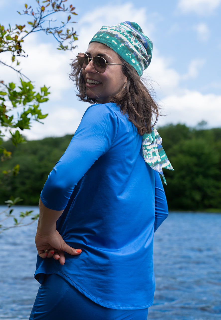 Capri Quarter Sleeve Quick-Dry Active Top
