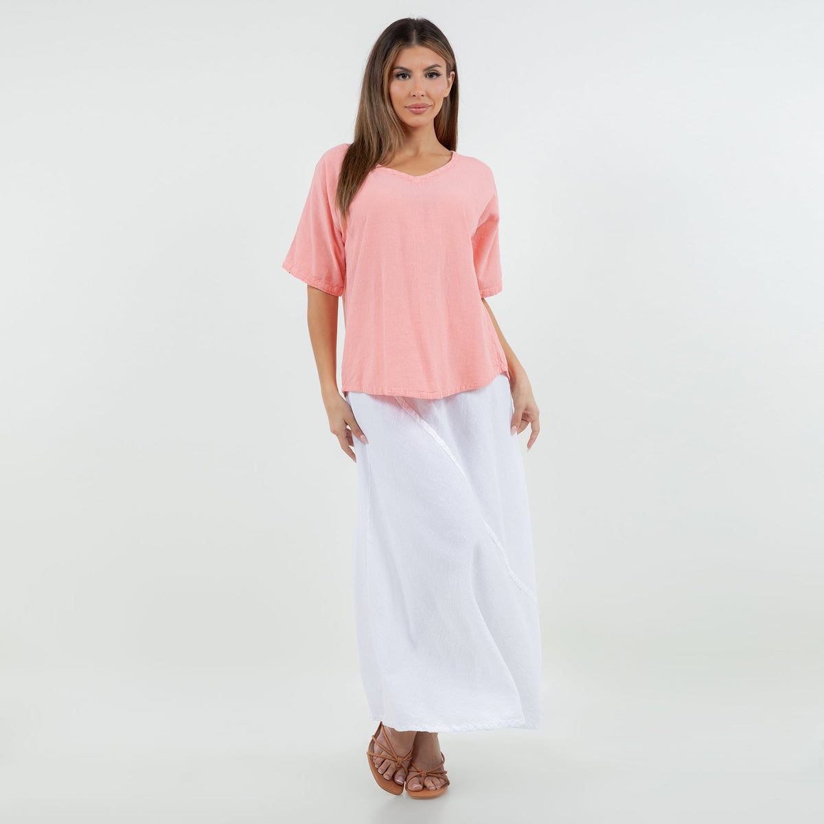 Ally Cotton Gauze Resort Skirt