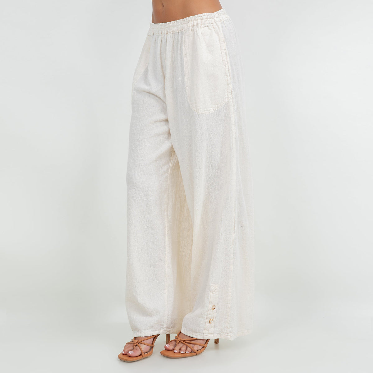 Alexis Cotton Gauze Drawstring Pants