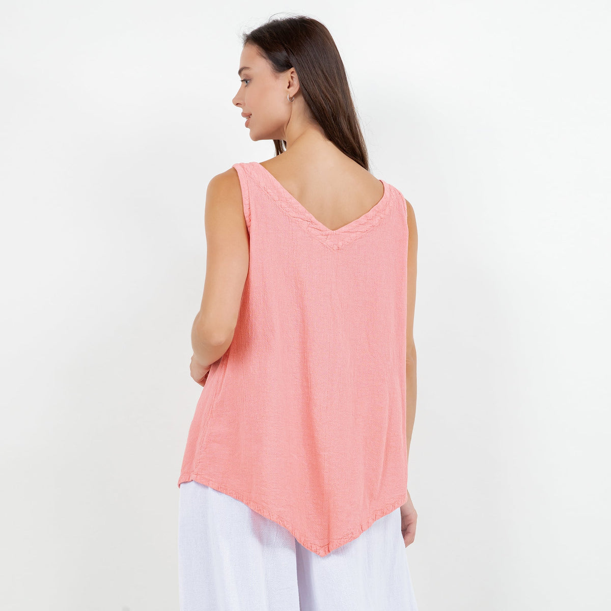Dominica Women's Cotton Gauze Tank Top