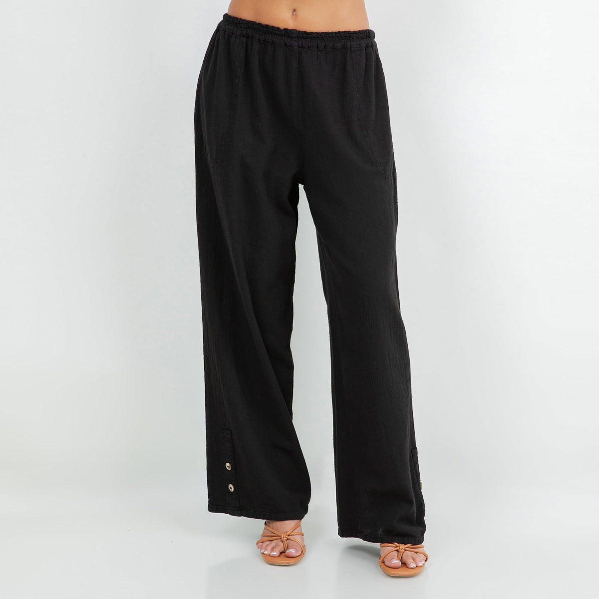 Alexis Cotton Gauze Drawstring Pants
