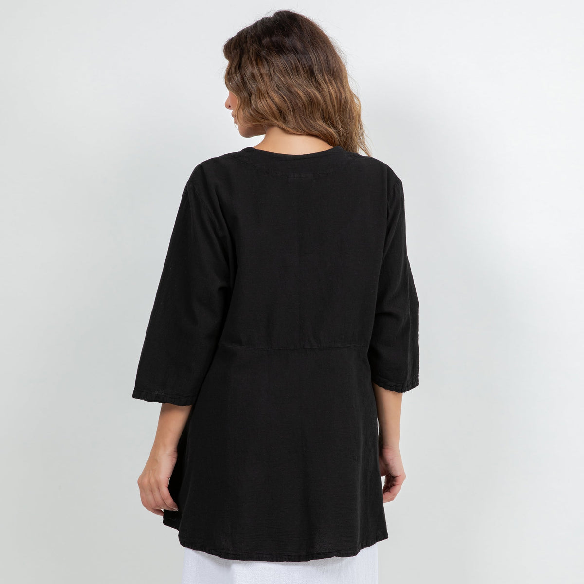 Chinatown Cotton Gauze Single-Button Jacket