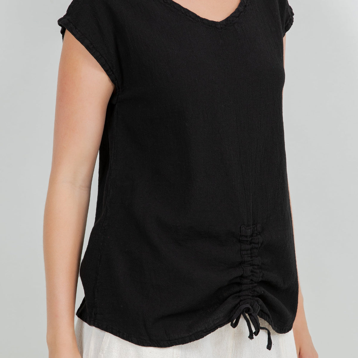 Camie Women's Cotton Gauze Relaxed Top
