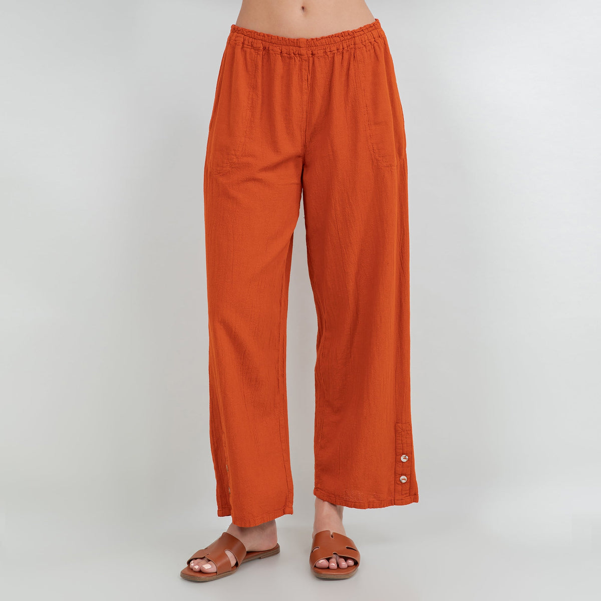 Alexis Cotton Gauze Drawstring Pants