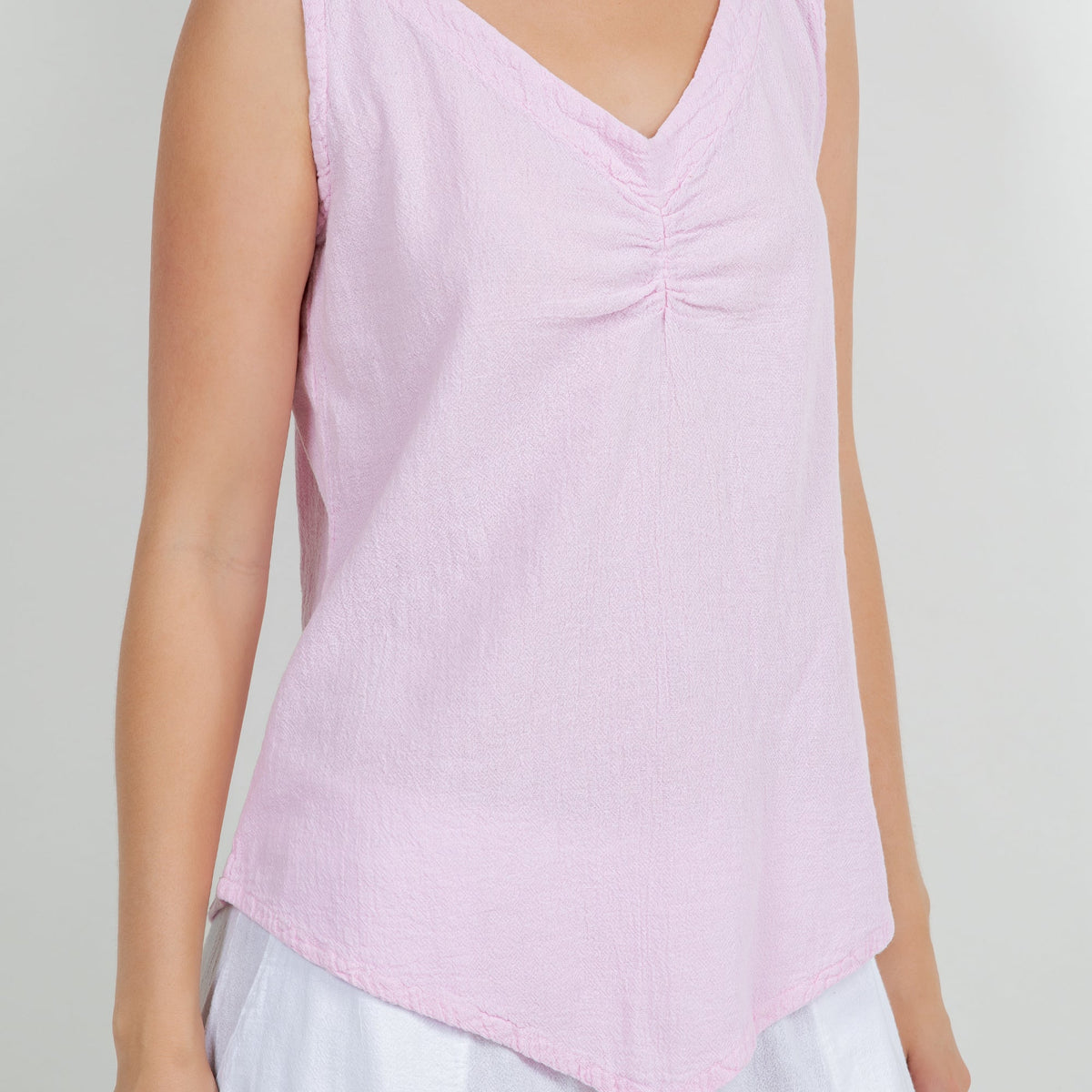 Dominica Women's Cotton Gauze Tank Top