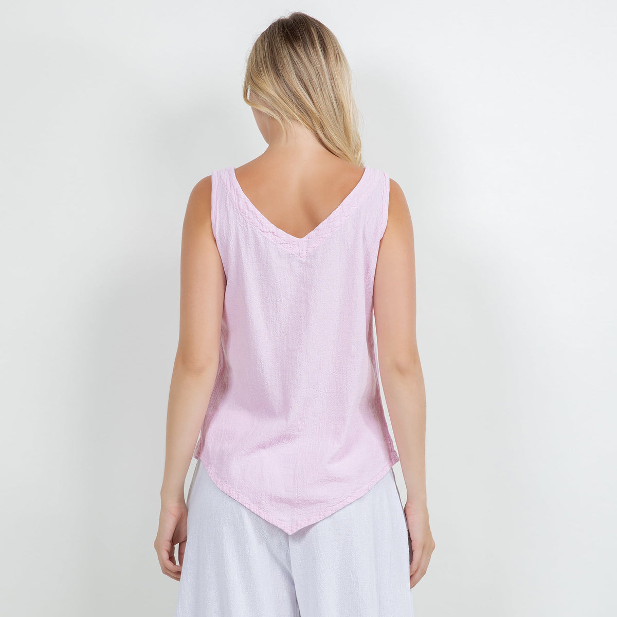 Dominica Women's Cotton Gauze Tank Top