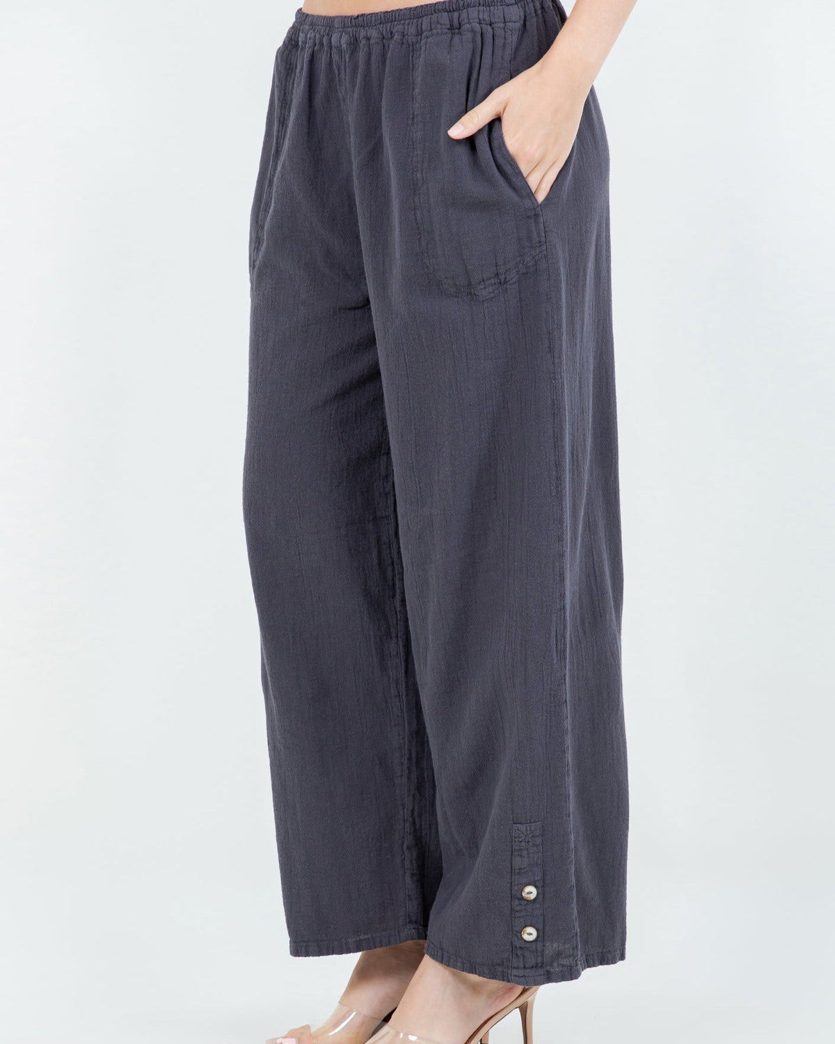 Alexis Cotton Gauze Drawstring Pants