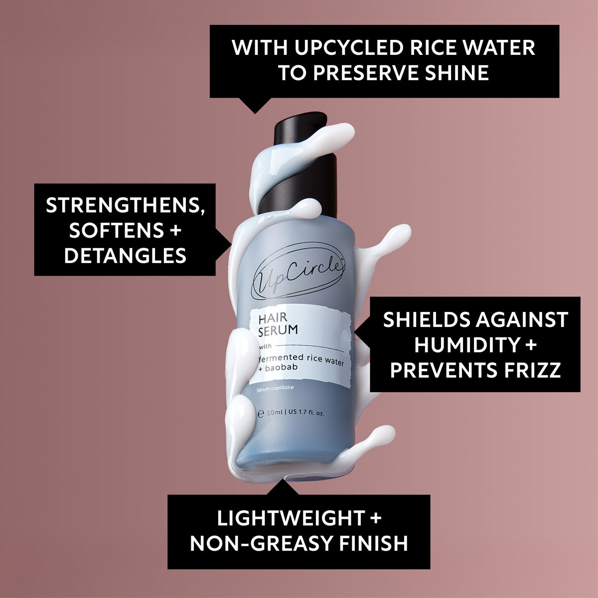 UpCircle Complete Haircare Bundle, 4-Piece Set