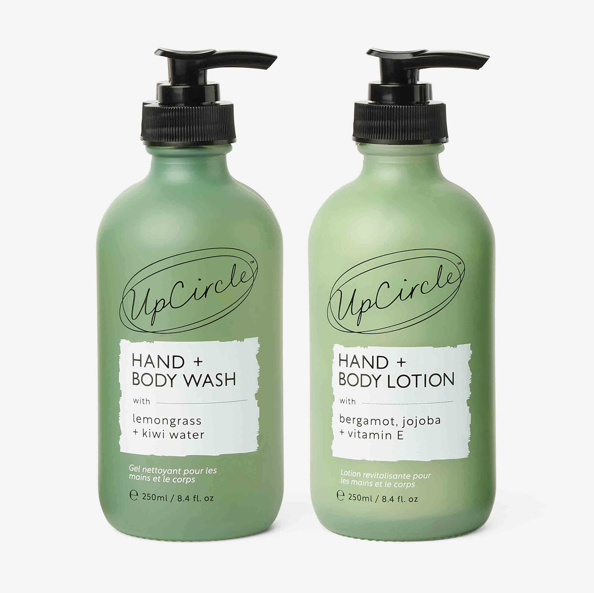 UpCircle Hand & Body Wash and Lotion Duo, 8.4 oz Each