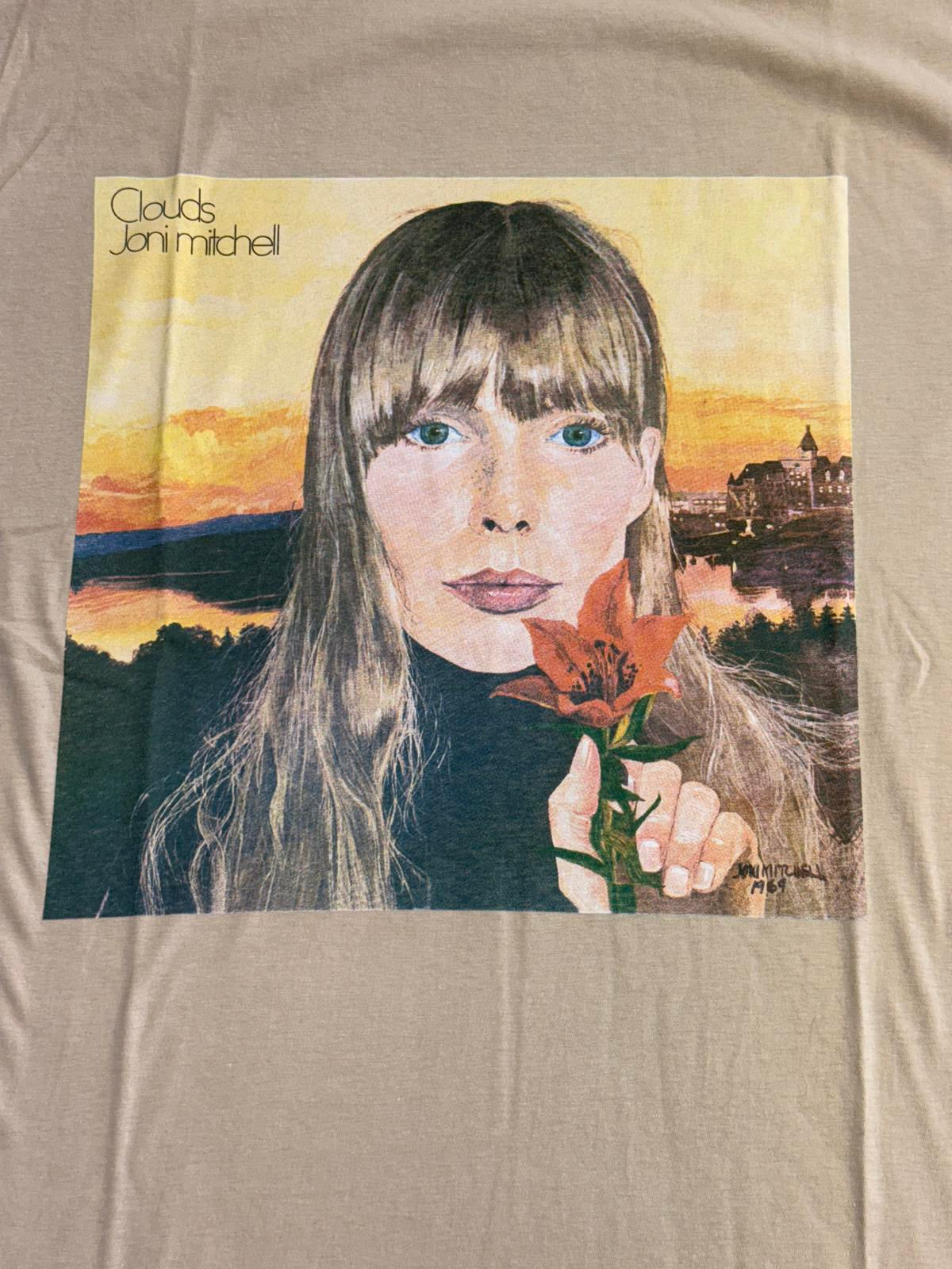 T-shirt Joni Mitchell pochette d'album Clouds