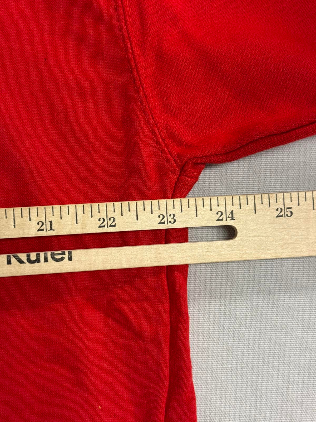 The Strokes Band Logo Hoodie - Strokes Guitar Fret Red L