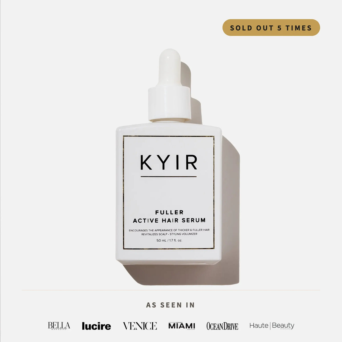 Sérum capillaire Fuller Active, 50 ml/1,7 oz