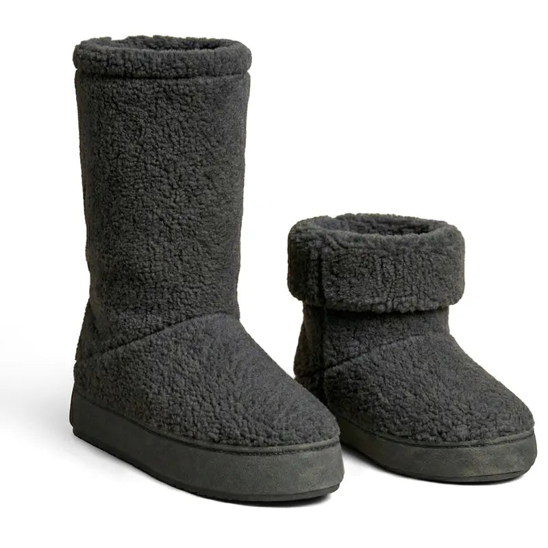 Chaussons pour femmes Polar Feet - Berber gris