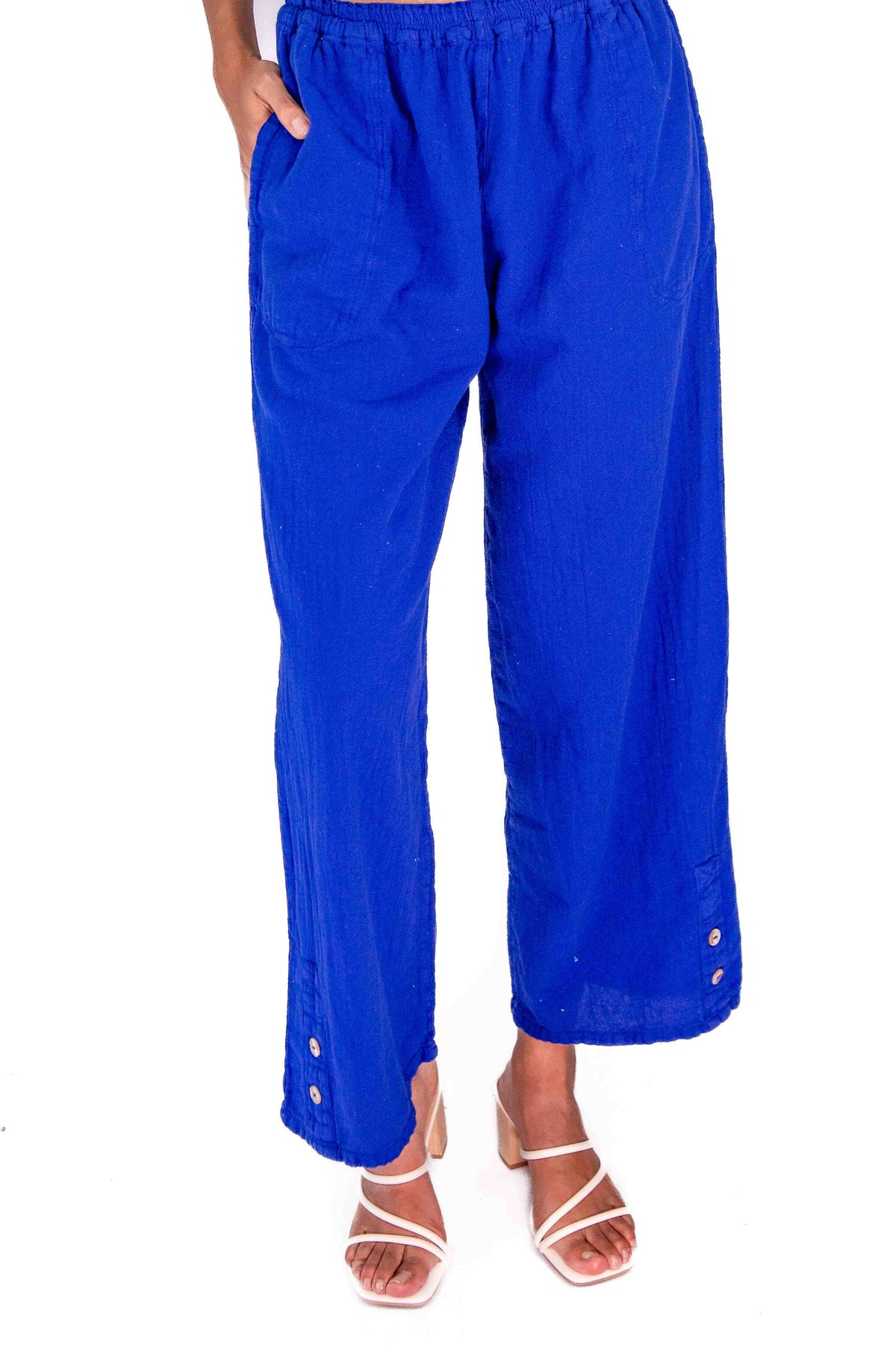 Alexis Cotton Gauze Drawstring Pants