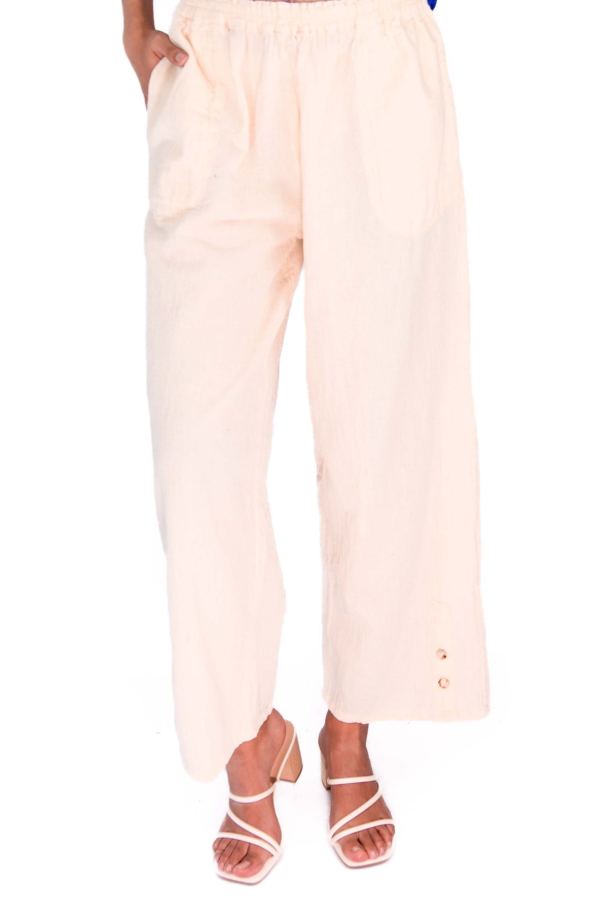 Alexis Cotton Gauze Drawstring Pants