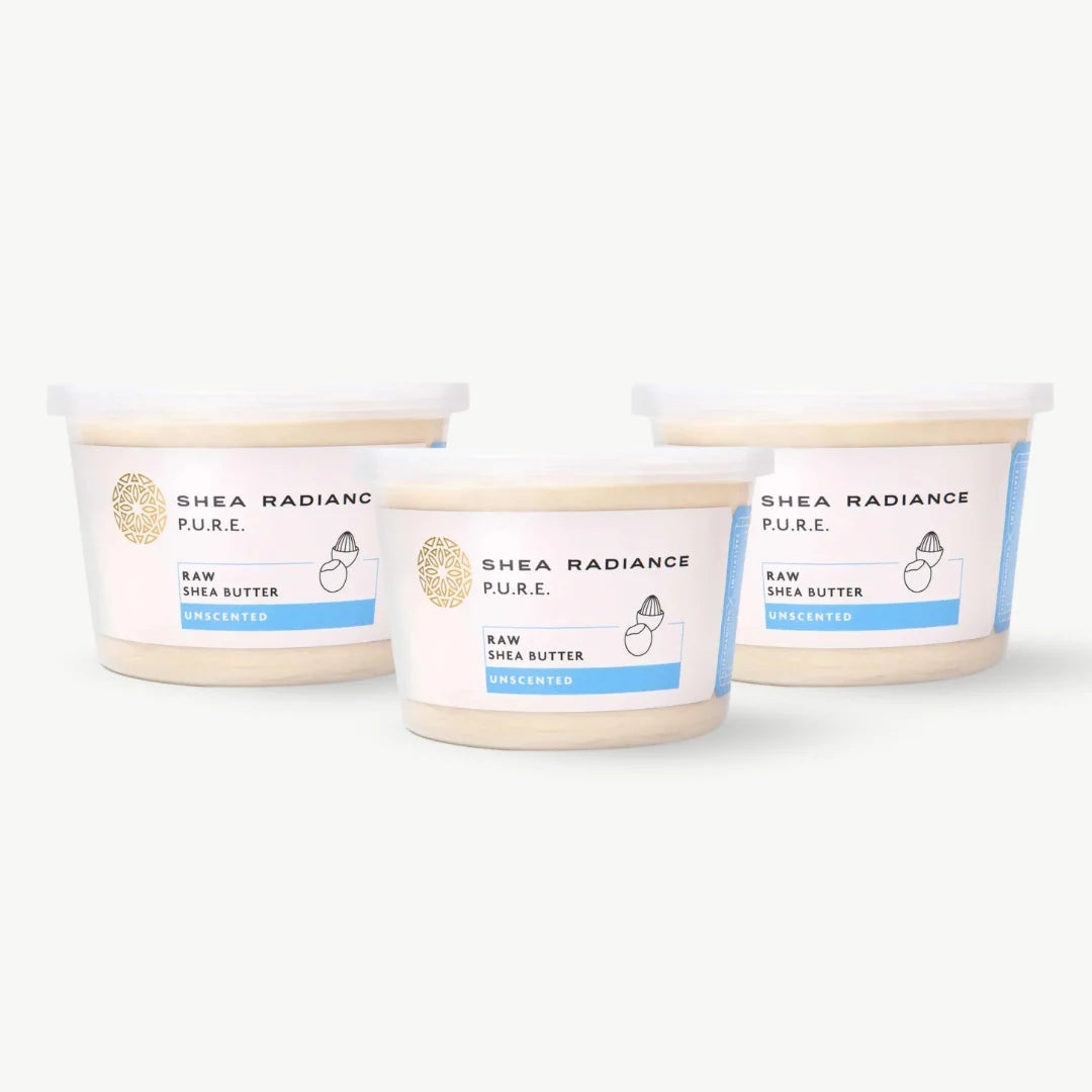 Raw Unrefined Shea Butter for Dry Skin & Hair