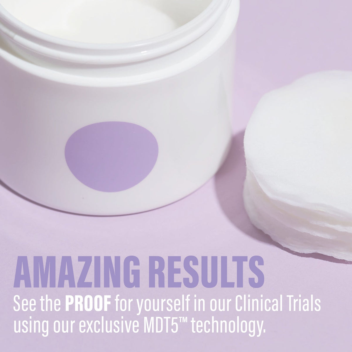 TRANSPORT Exfoliating Glycolic Acid Pads 50ct