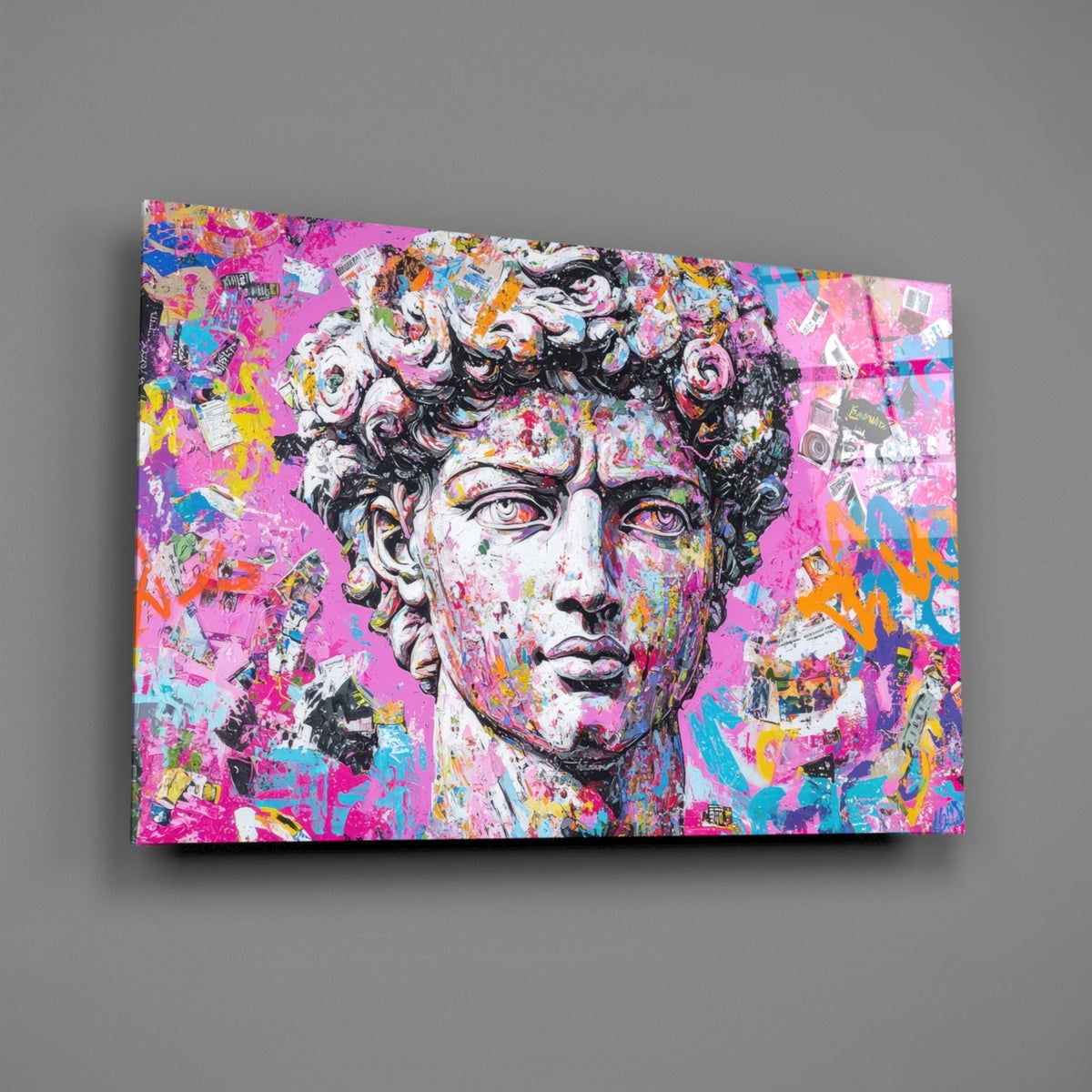 Graffiti David Art mural en verre || Collection Designer