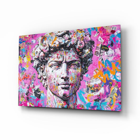 Graffiti David Art mural en verre || Collection Designer