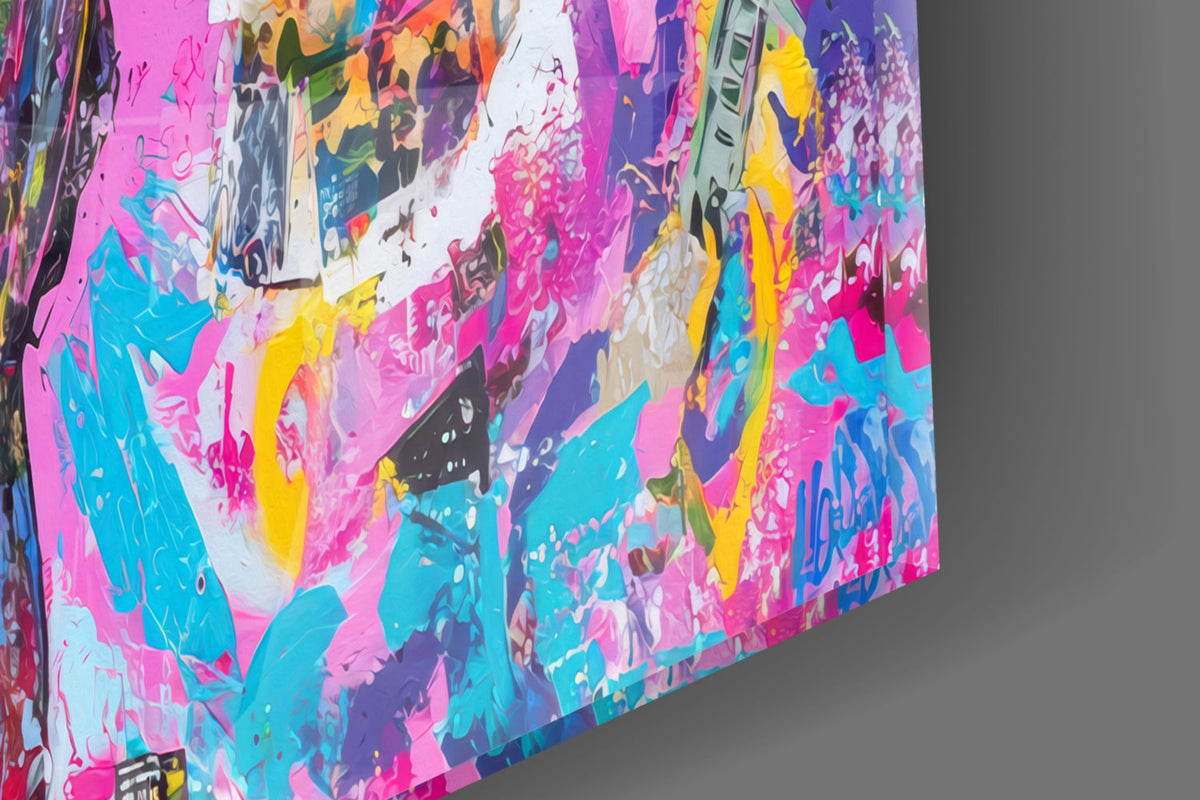 Graffiti David Art mural en verre || Collection Designer