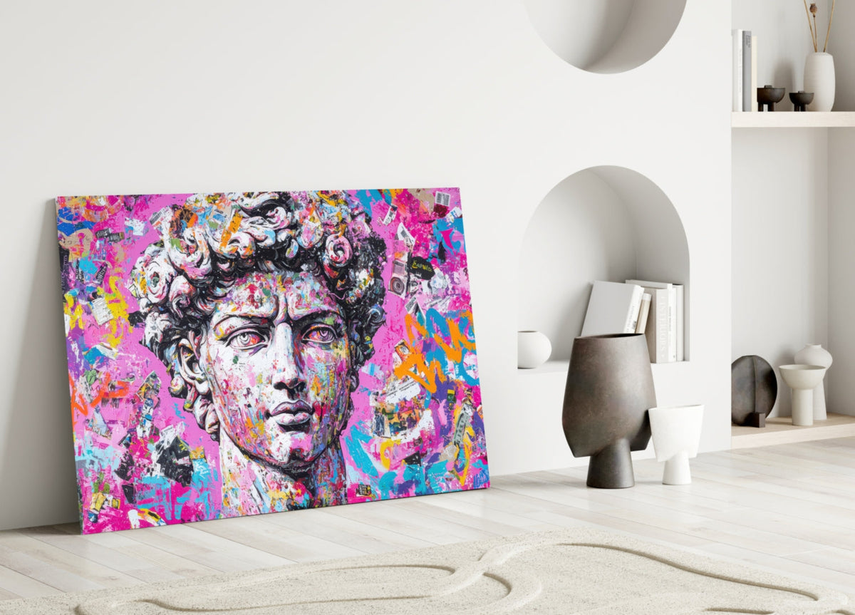 Graffiti David Art mural en verre || Collection Designer
