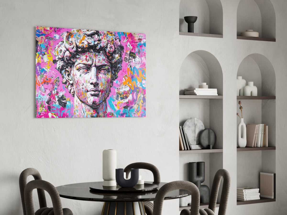 Graffiti David Art mural en verre || Collection Designer